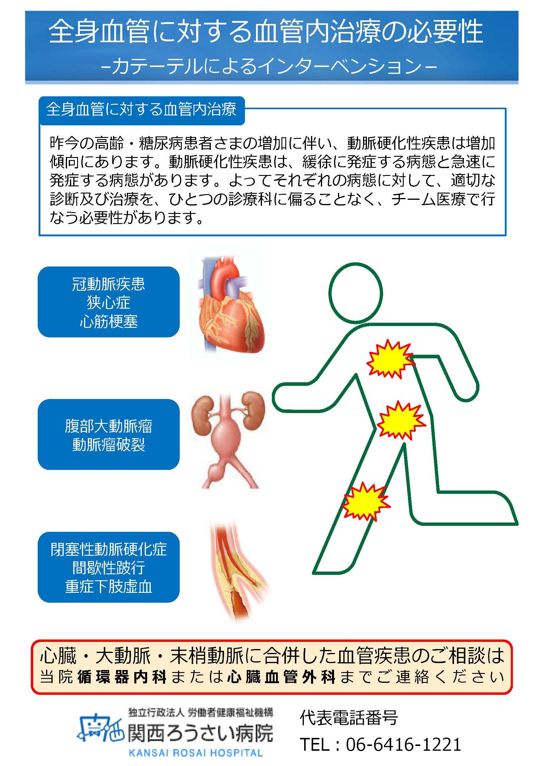 全身血管に対する血管内治療の必要性