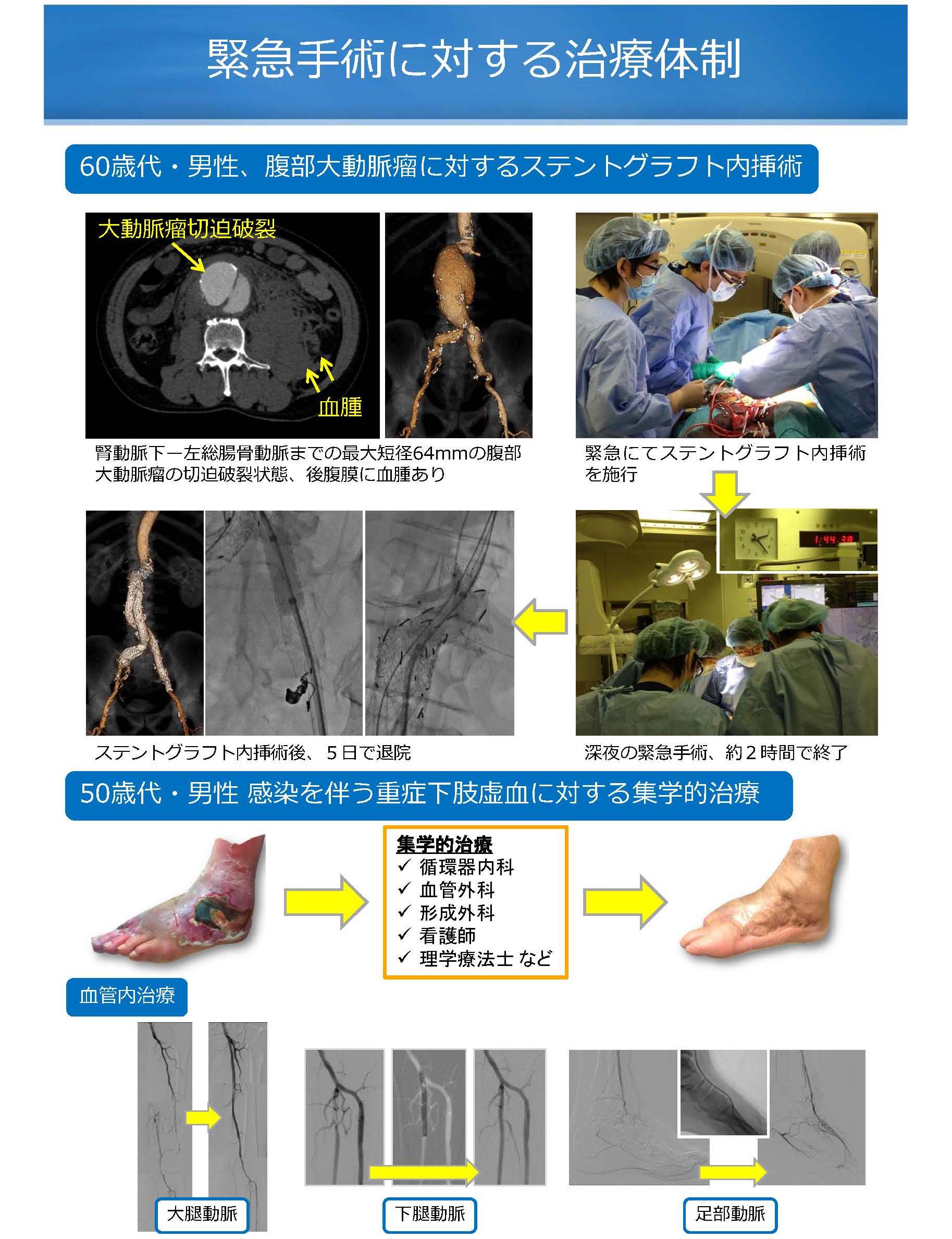 緊急手術に対する治療体制