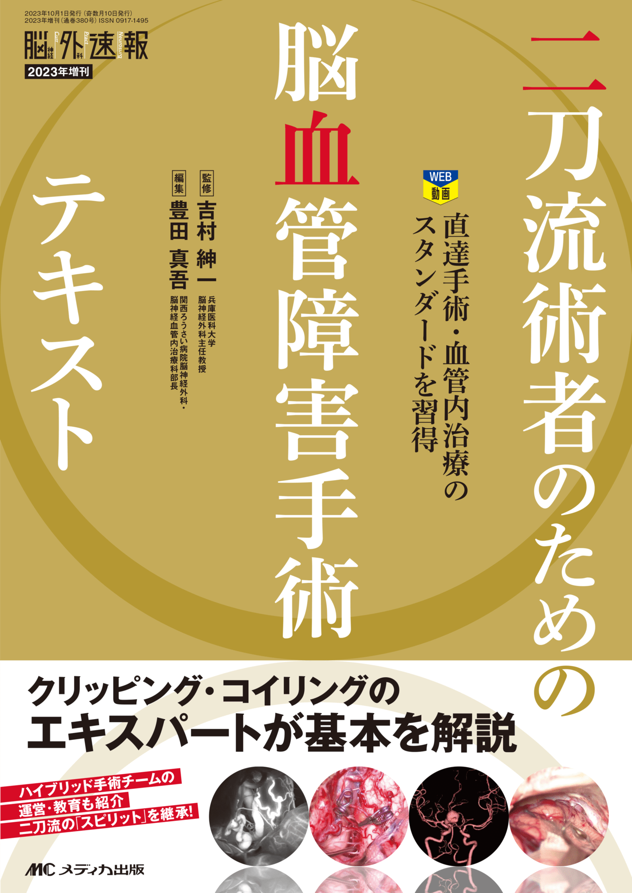 「二刀流術者のための脳血管障害手術テキスト　直達手術・血管内治療のスタンダードを習得　」